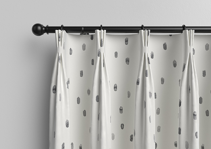Ink Spots, Warm Grey - Made to Measure Curtains - Image 11